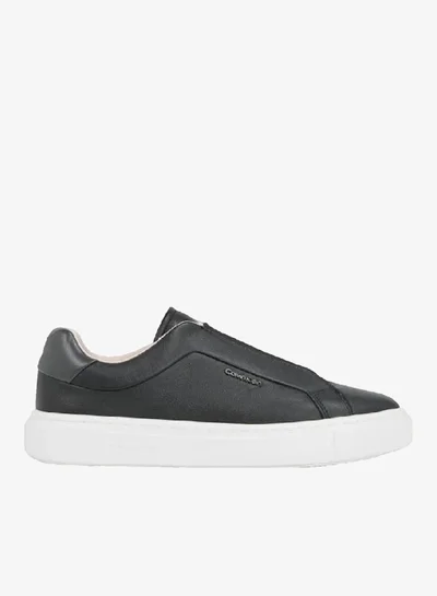 CALVIN KLEIN Slipo-on Leather Trainers